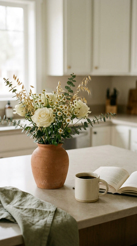 Notes on a kitchen vase